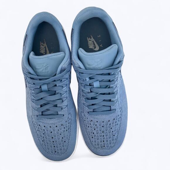 Nike Air Force 1 Ultra Flyknit Low Top Sneakers in Work Blue Men's 11.5 Comfort - Picture 7 of 9